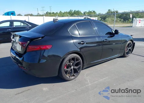 2019 Alfa Romeo Giulia Rwd z USA, uszkodzony, nr VIN ZARFAMAN8K7622693